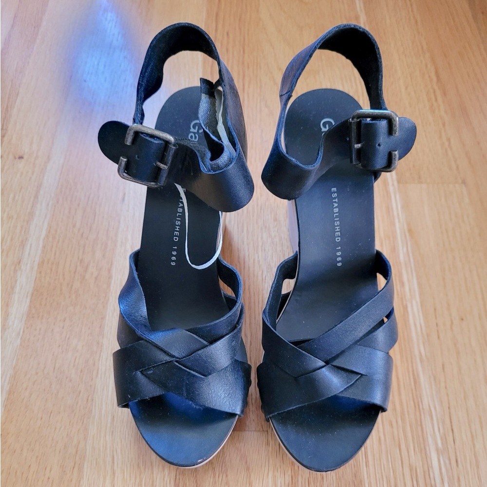 Black Strappy Sandals